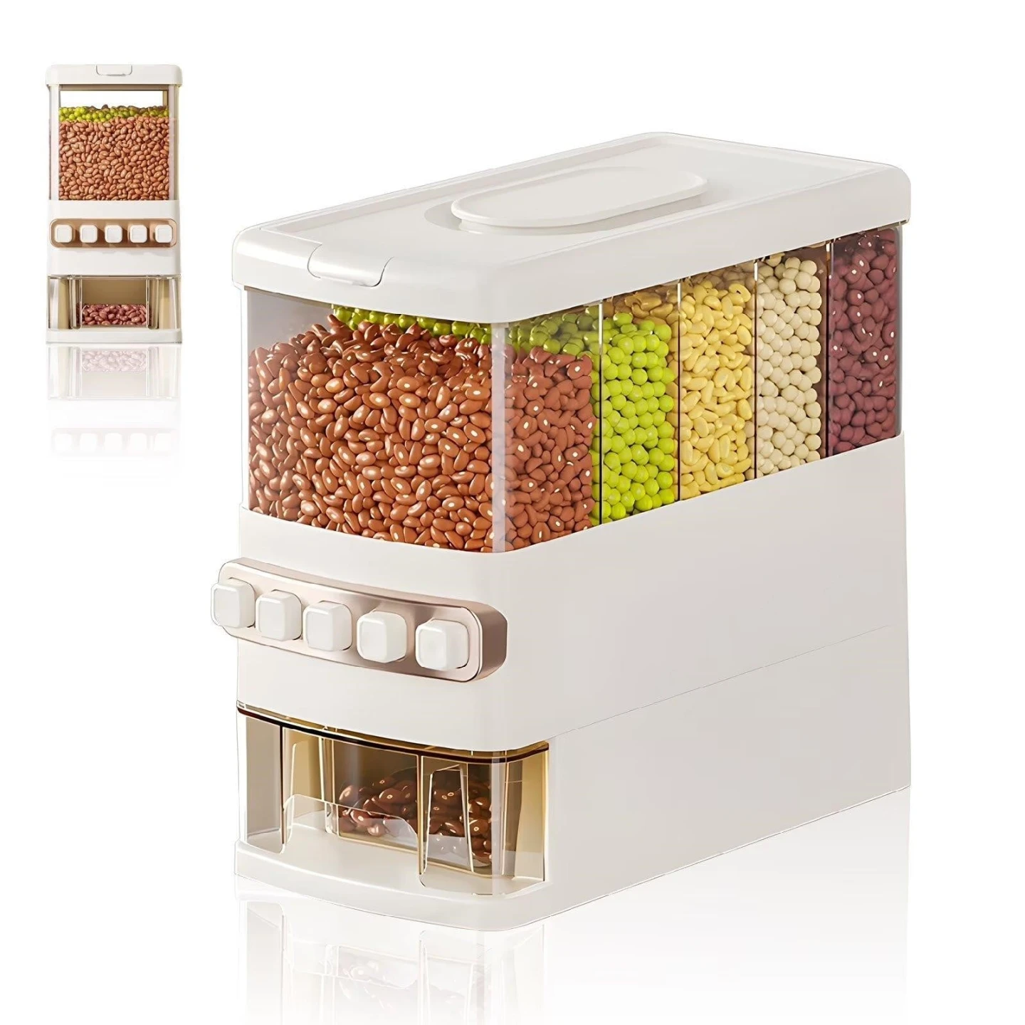 Multi-Compartment Cereal Dispenser - photo 2