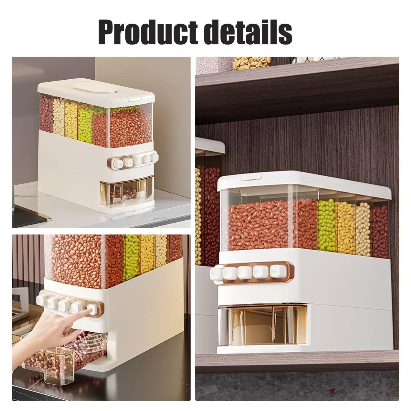 Multi-Compartment Cereal Dispenser - photo 3