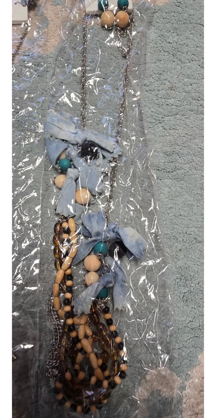 ⚽️$ 2Jewelry Set: Necklace and Earrings - photo 3