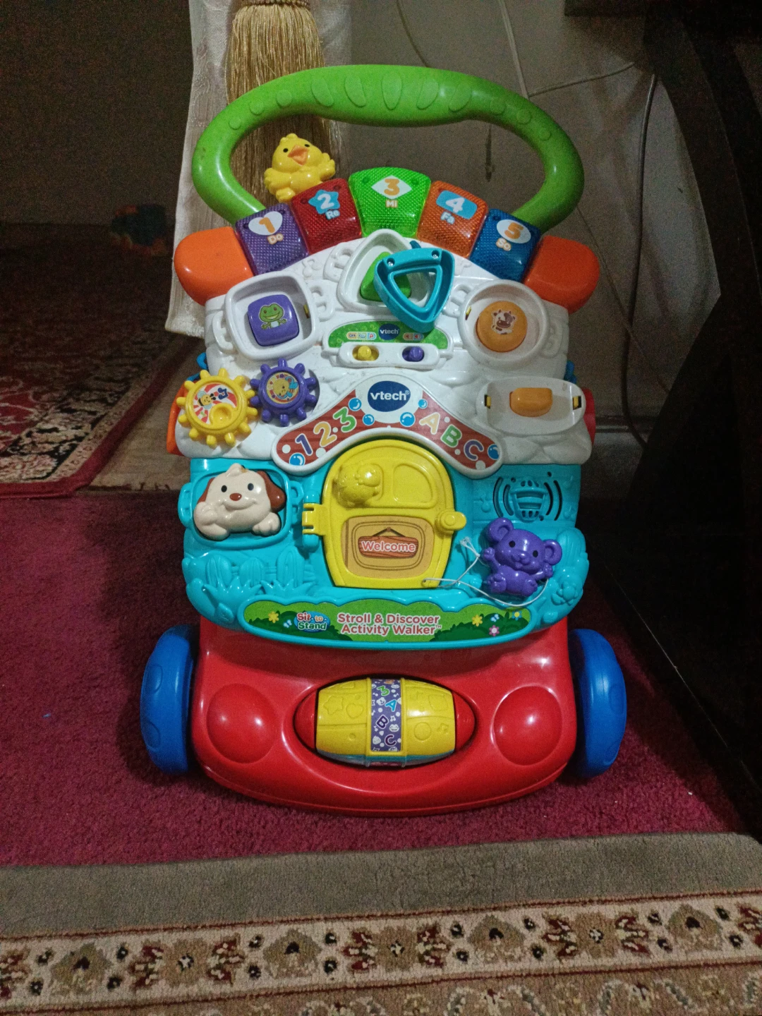 VTech Sit to Stand Stroll & Discover Activity Walker⚽