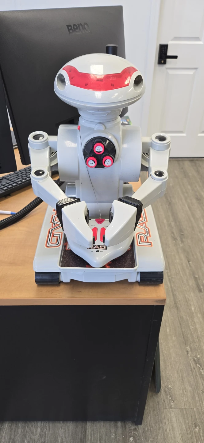 Vintage RAD Remote Control Robot