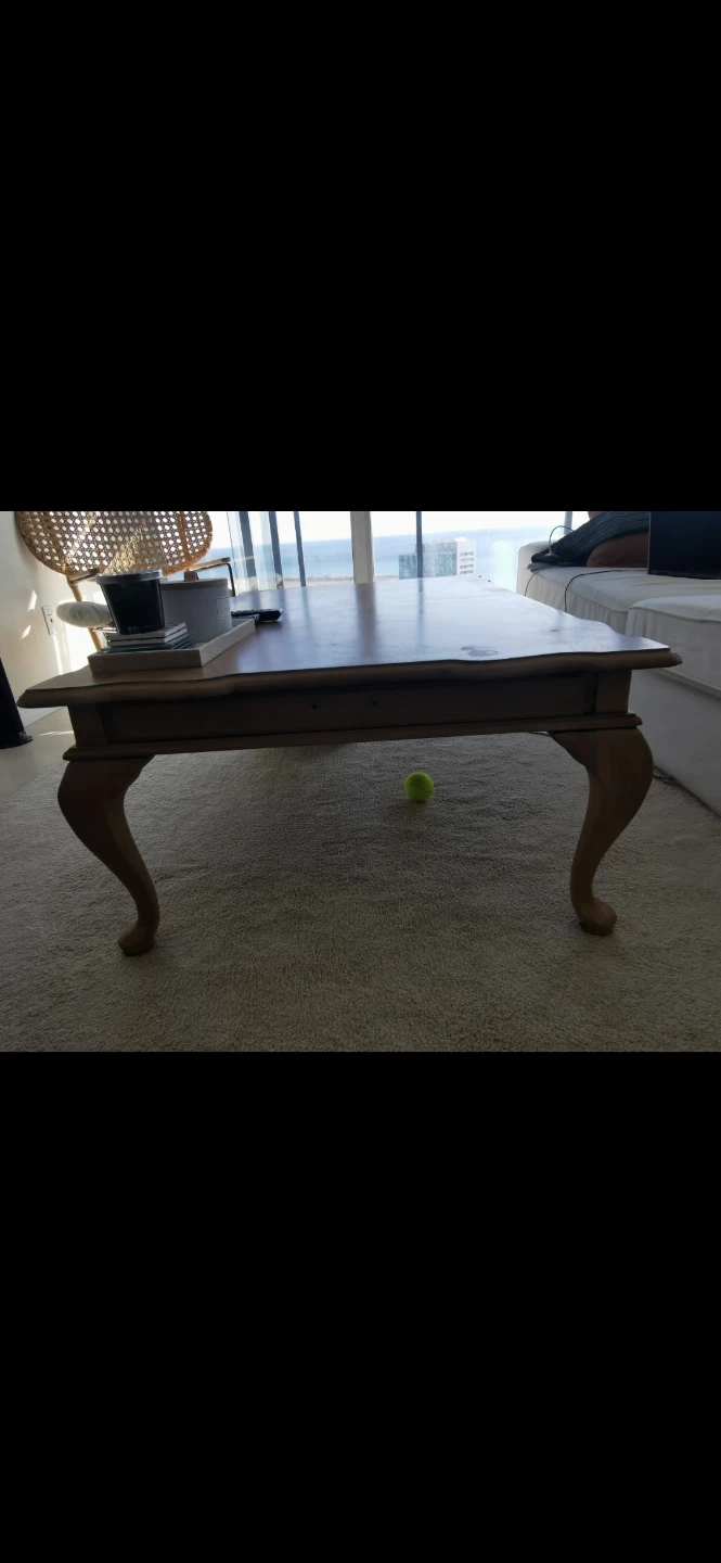 Solid wooden coffee table - photo 2
