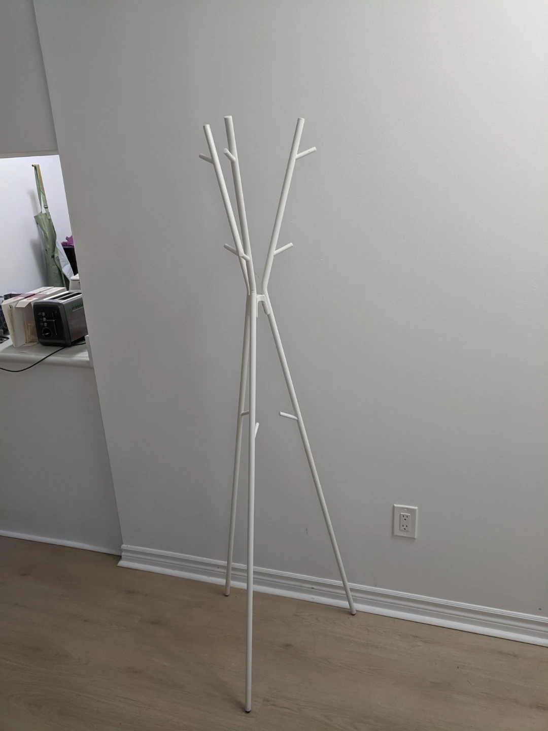 White Tree Branch Coat Rack - photo 4