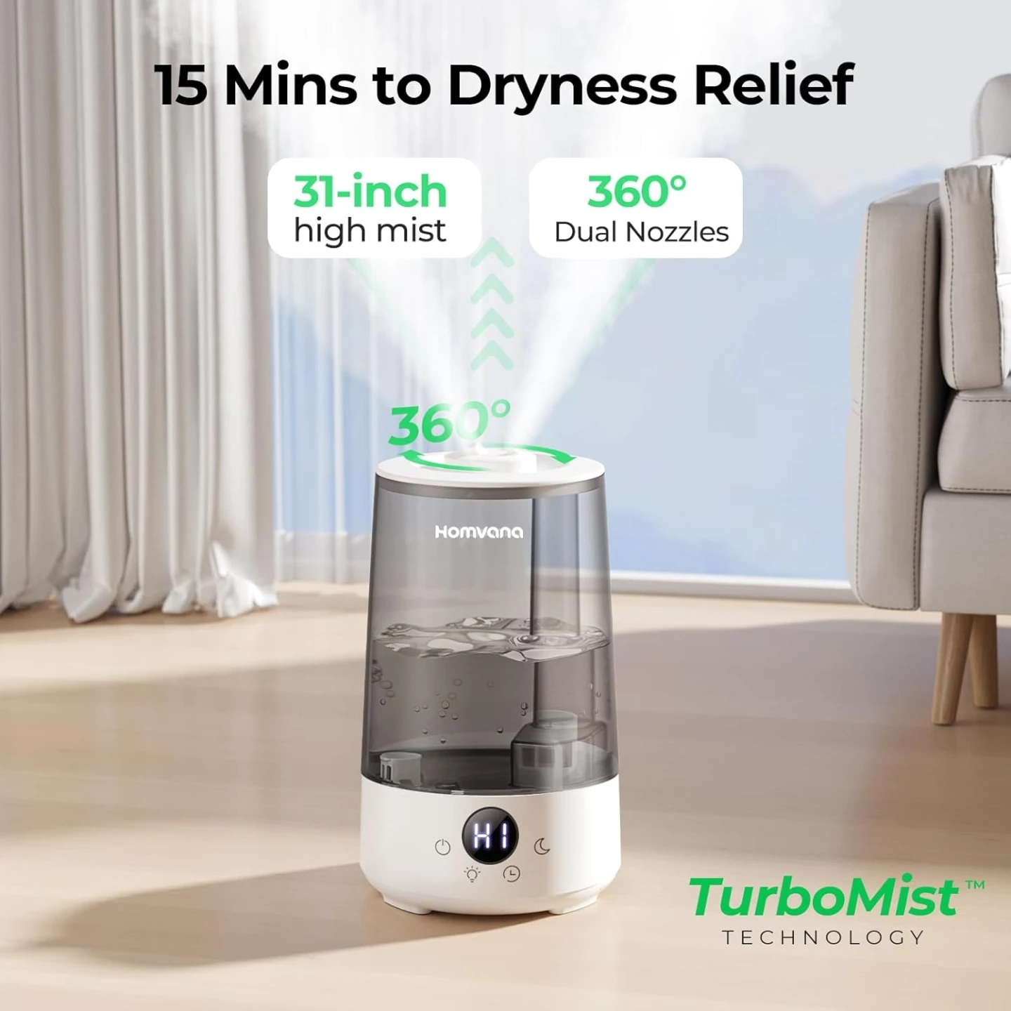 Homvana Humidifier - New - photo 2