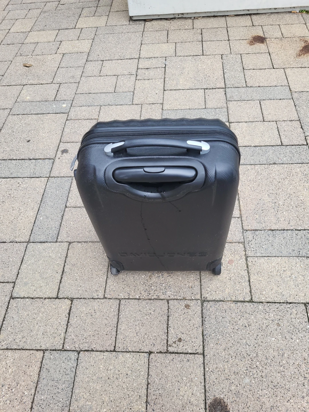 ⚽️ David Jones Black Hardside small Suitcase - photo 2