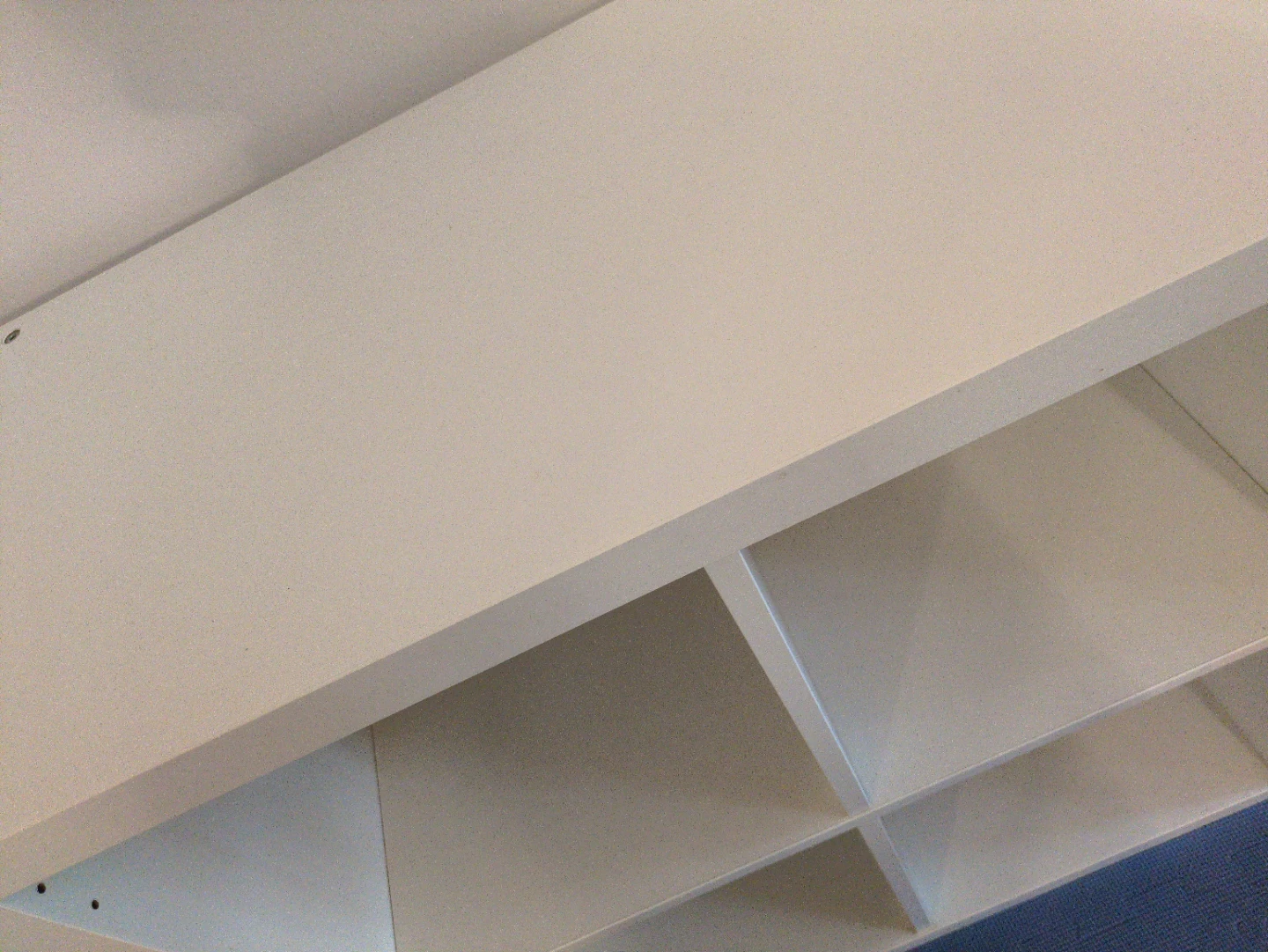 IKEA Assembled White Kallax 4-Cube - photo 2