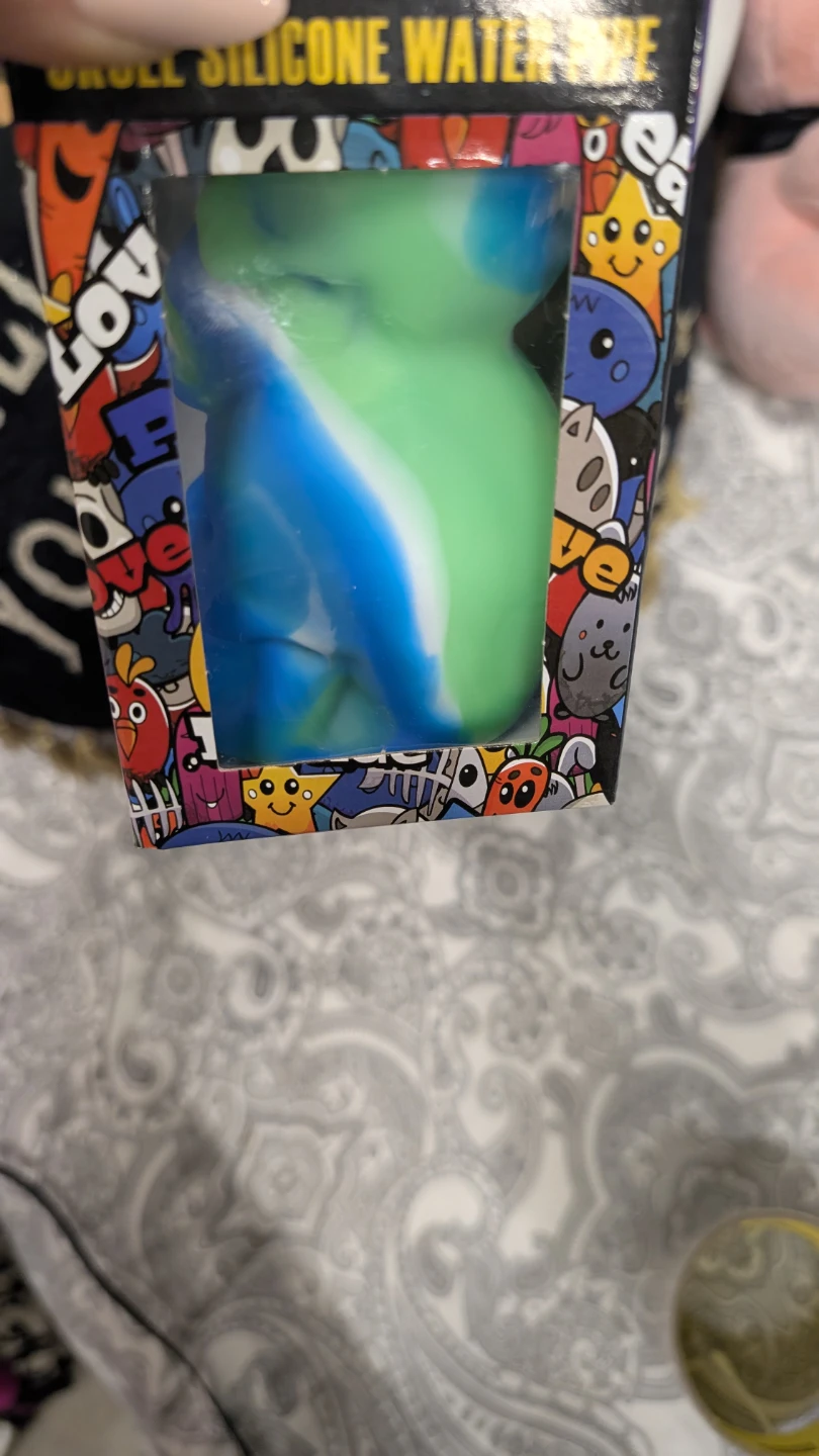 Skull Silicone Water Bong - photo 4