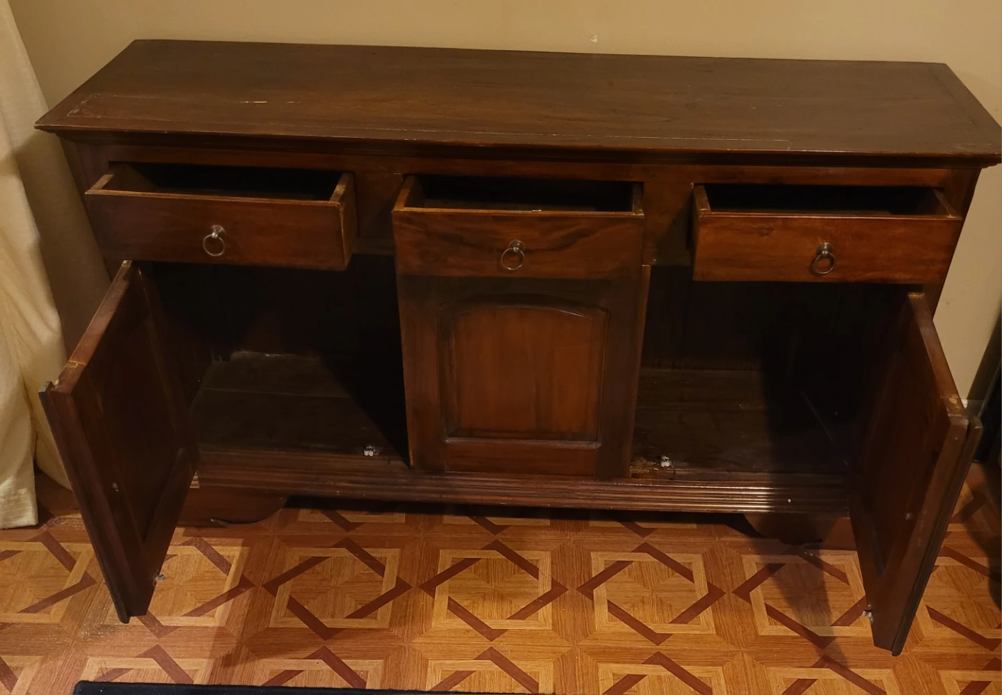 Wooden Sideboard Cabinet - photo 2