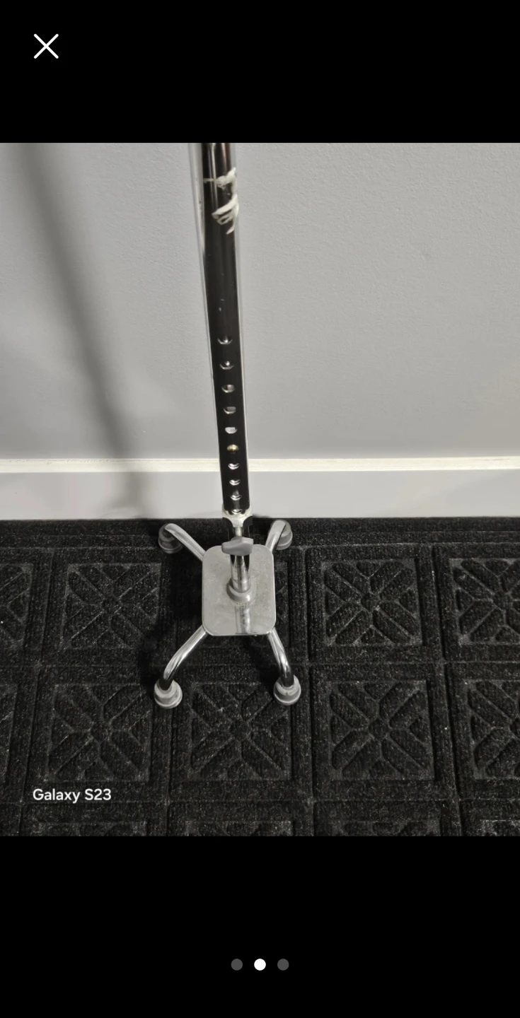 Adjustable Quad Cane Walking Cane