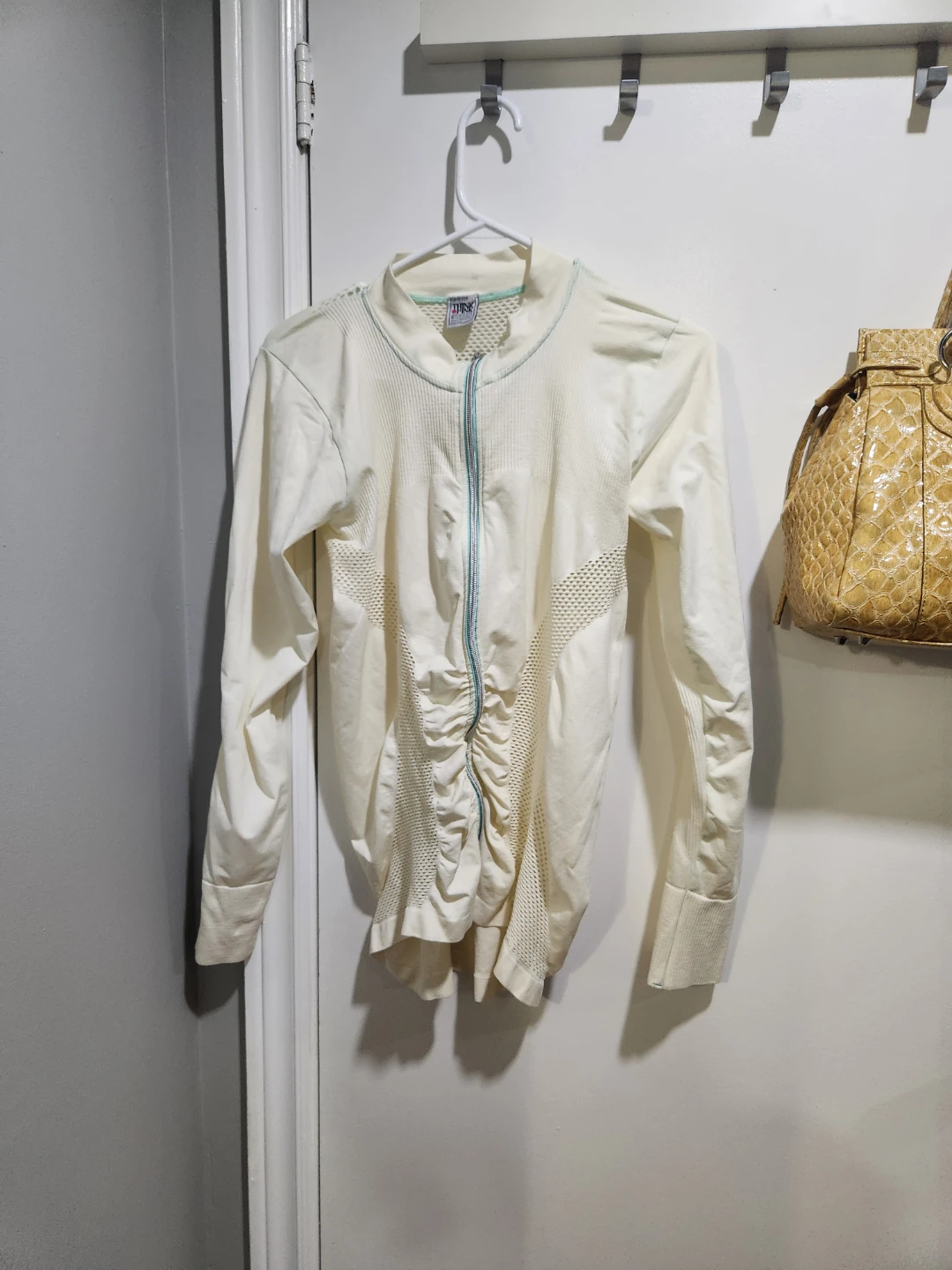 Think Pink Cream Zip-Up Long Sleeve L - photo 2