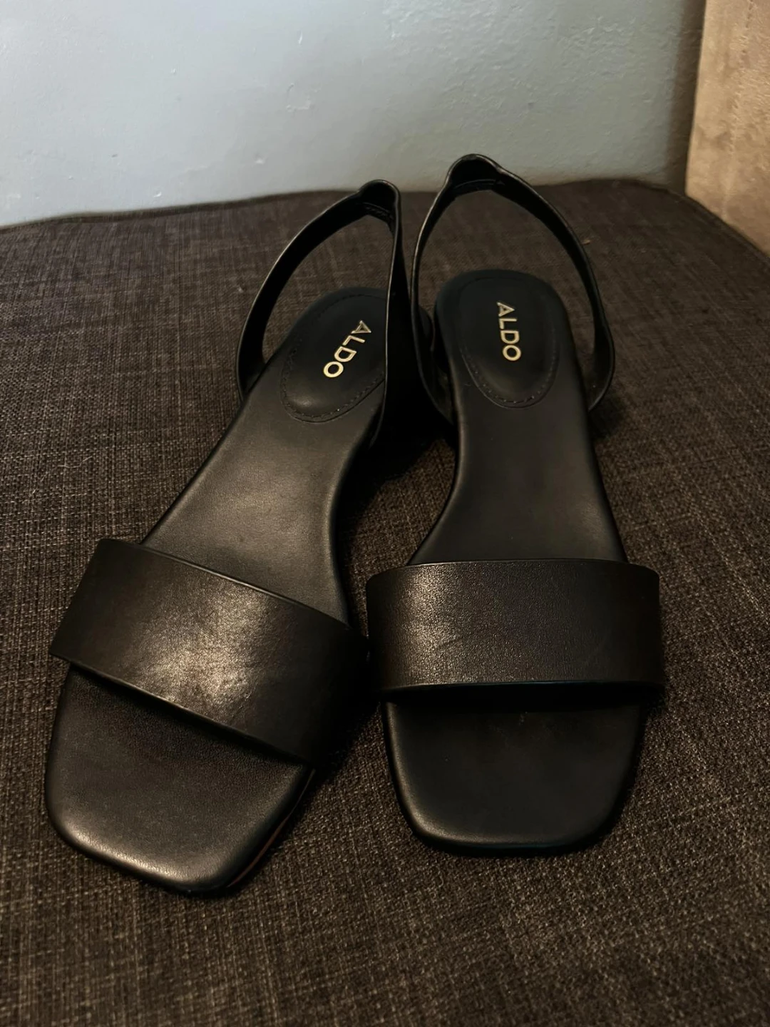 ALDO Black Slingback Sandals - photo 3