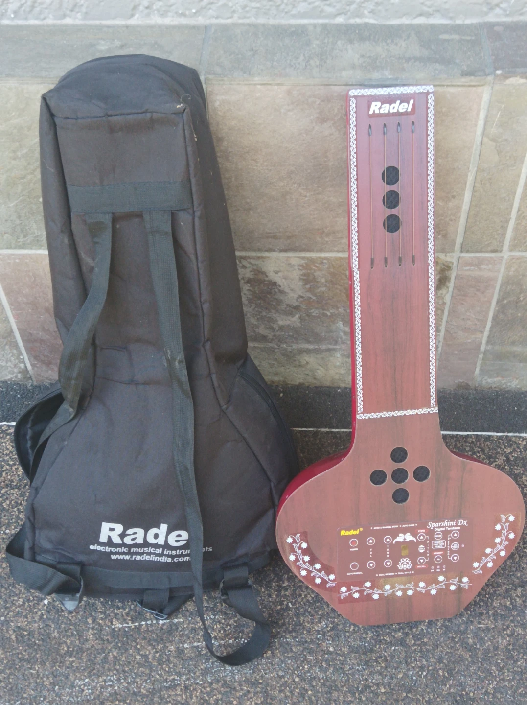 Radel Sparshini DX Digital Tambura with Bag