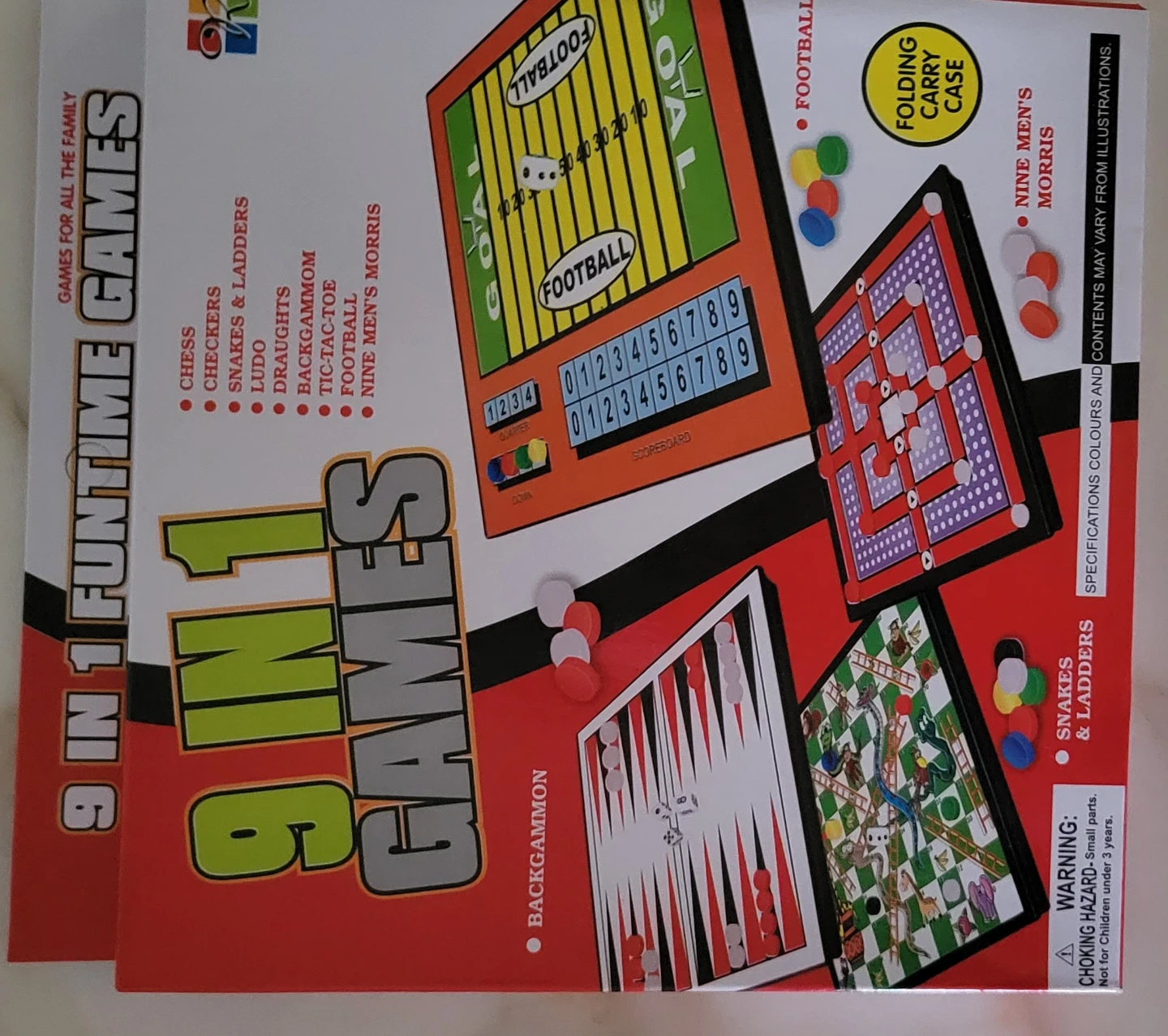 9-in-1 Funtime Games Board Game Set⚽ - photo 4