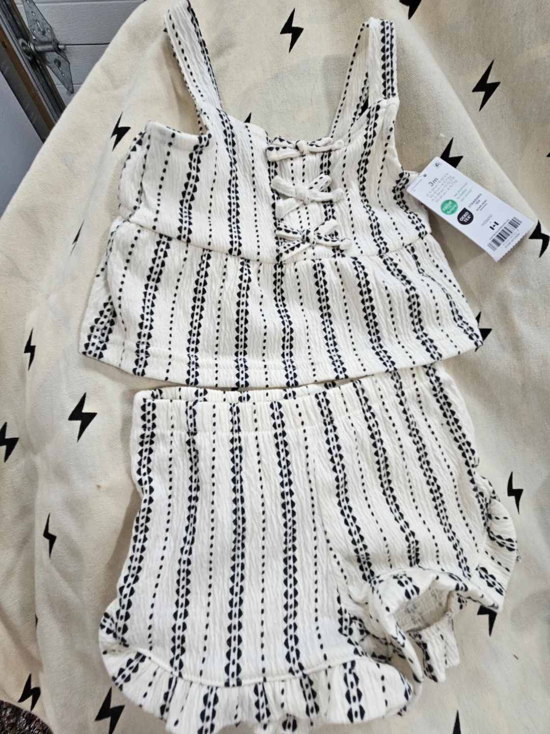 Baby Girl Outfit Set, new 3M