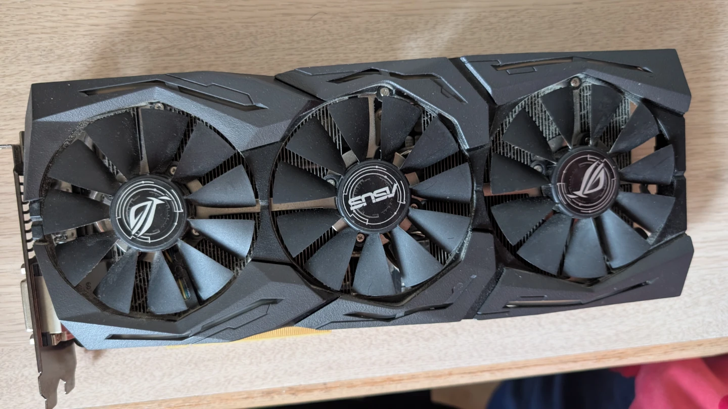 ASUS ROG Strix GeForce GTX 1070 Ti Graphics Card