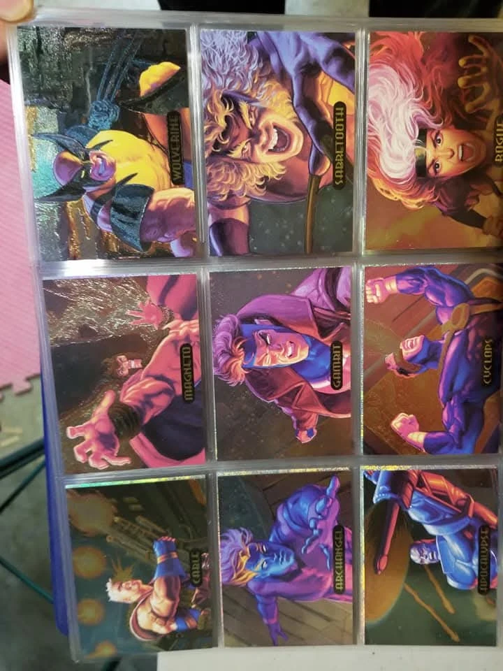 ⚽Marvel X-Men Trading Cards Lot