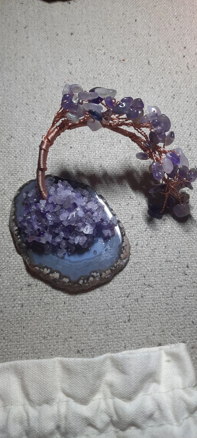 Chakra Crystal Set with Pendulum and Tree - photo 4