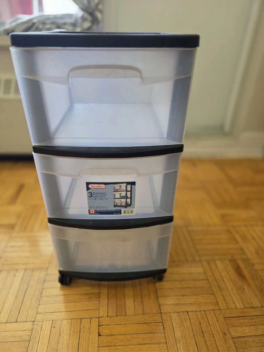 Sterilite 3 Drawer Plastic Cart - photo 5