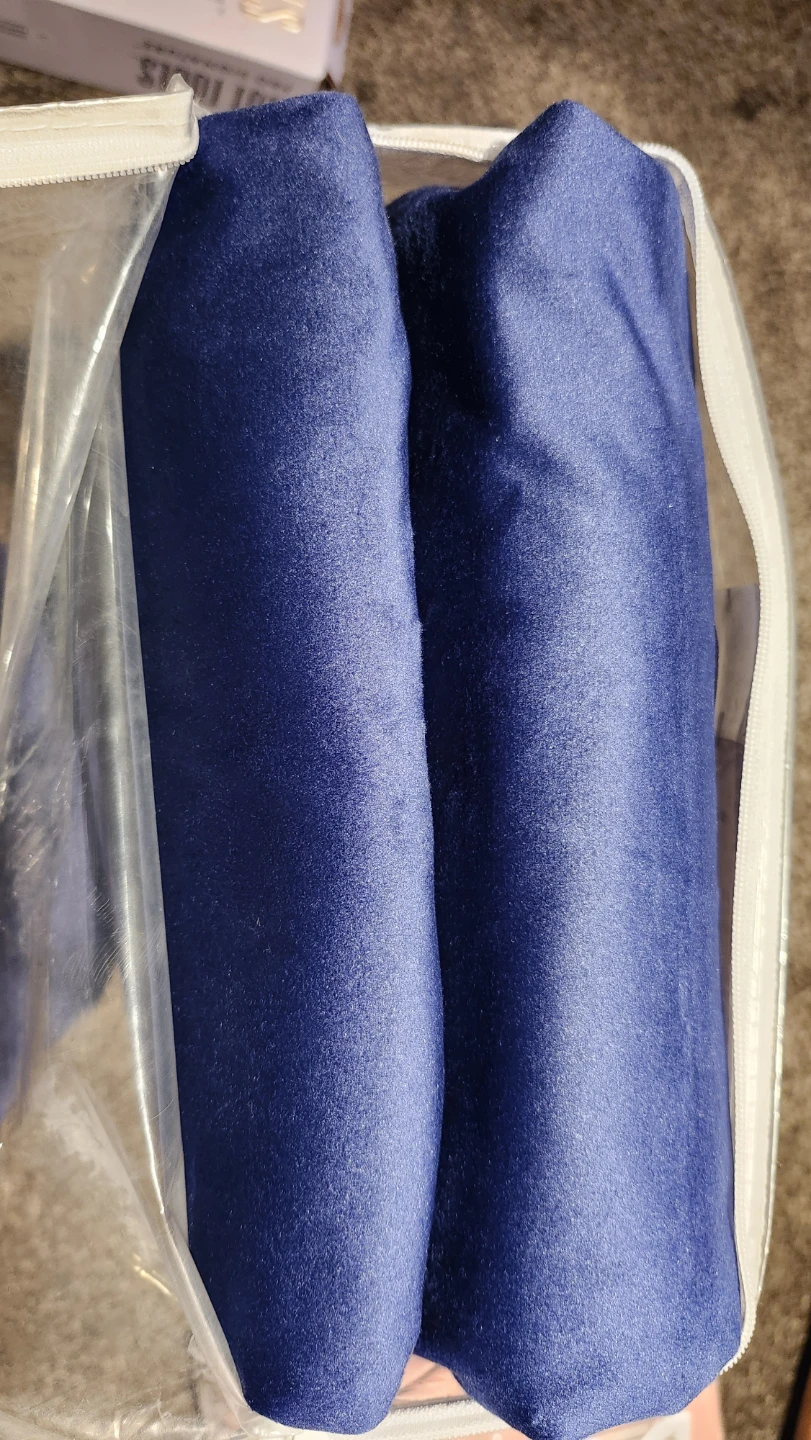 Dreaming Casa Royal Blue Velvet Curtains - 96" L - photo 3