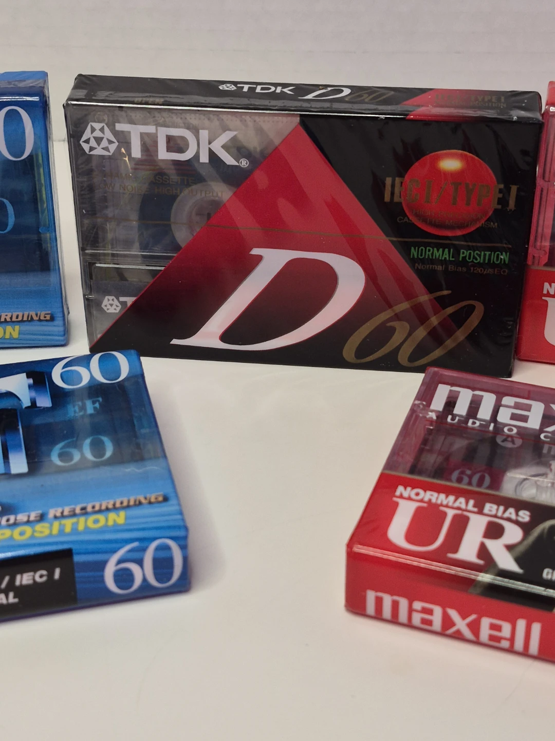 Sony, TDK, and Maxell Audio Cassette Tapes Bundle (60 Min) - photo 3