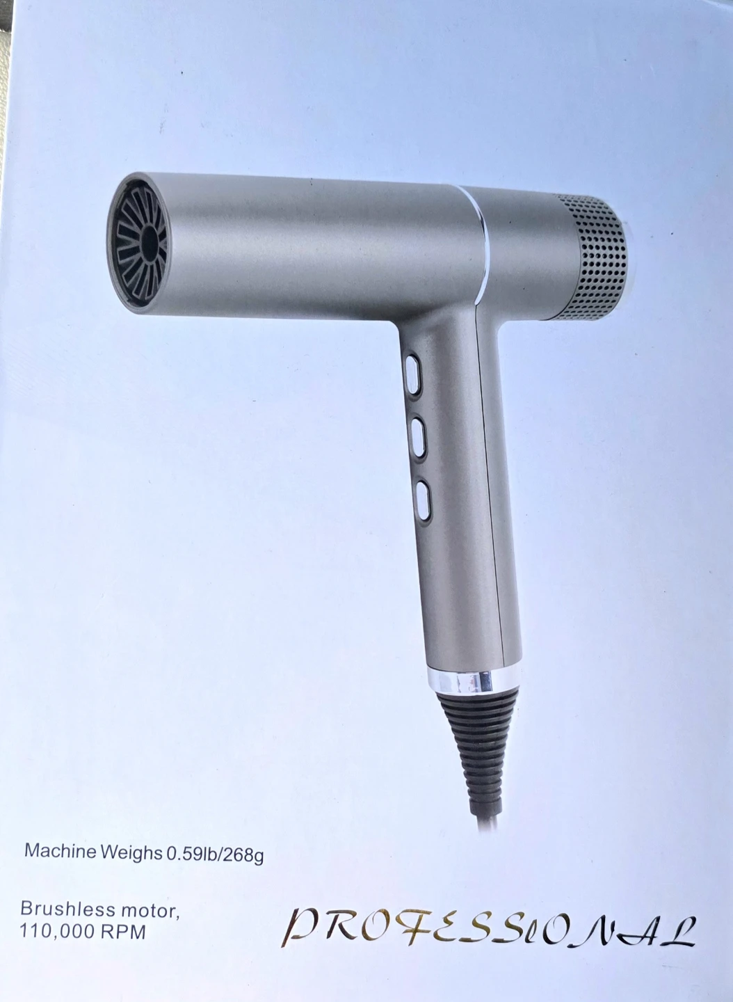 New Professional hair dryer.