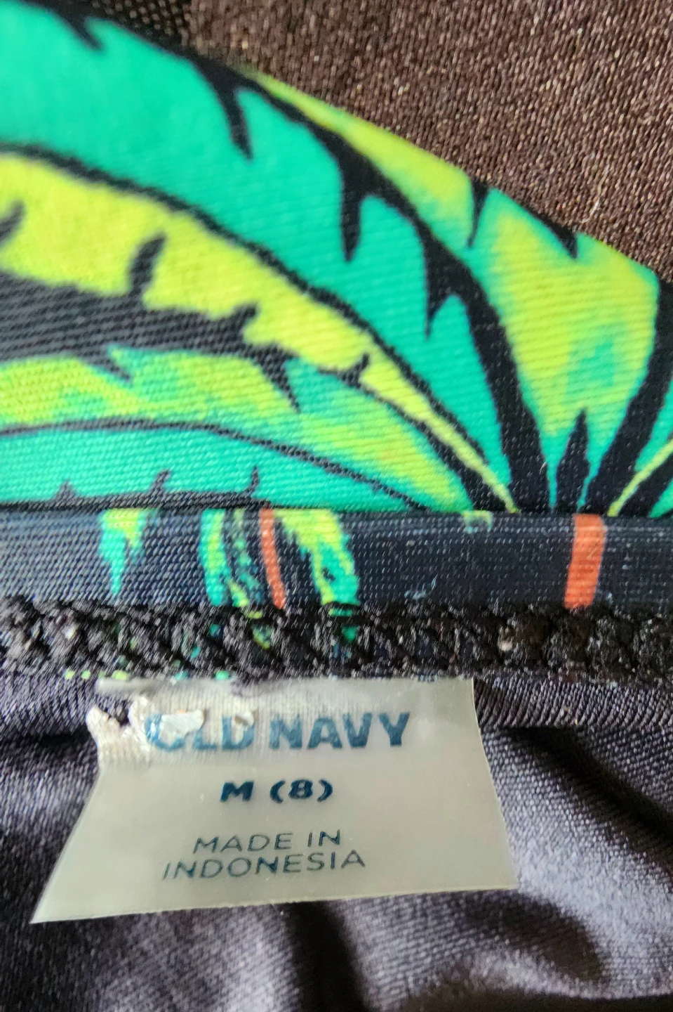 One-piece swimsuit for girls from the Tropical Old Navy - photo 3