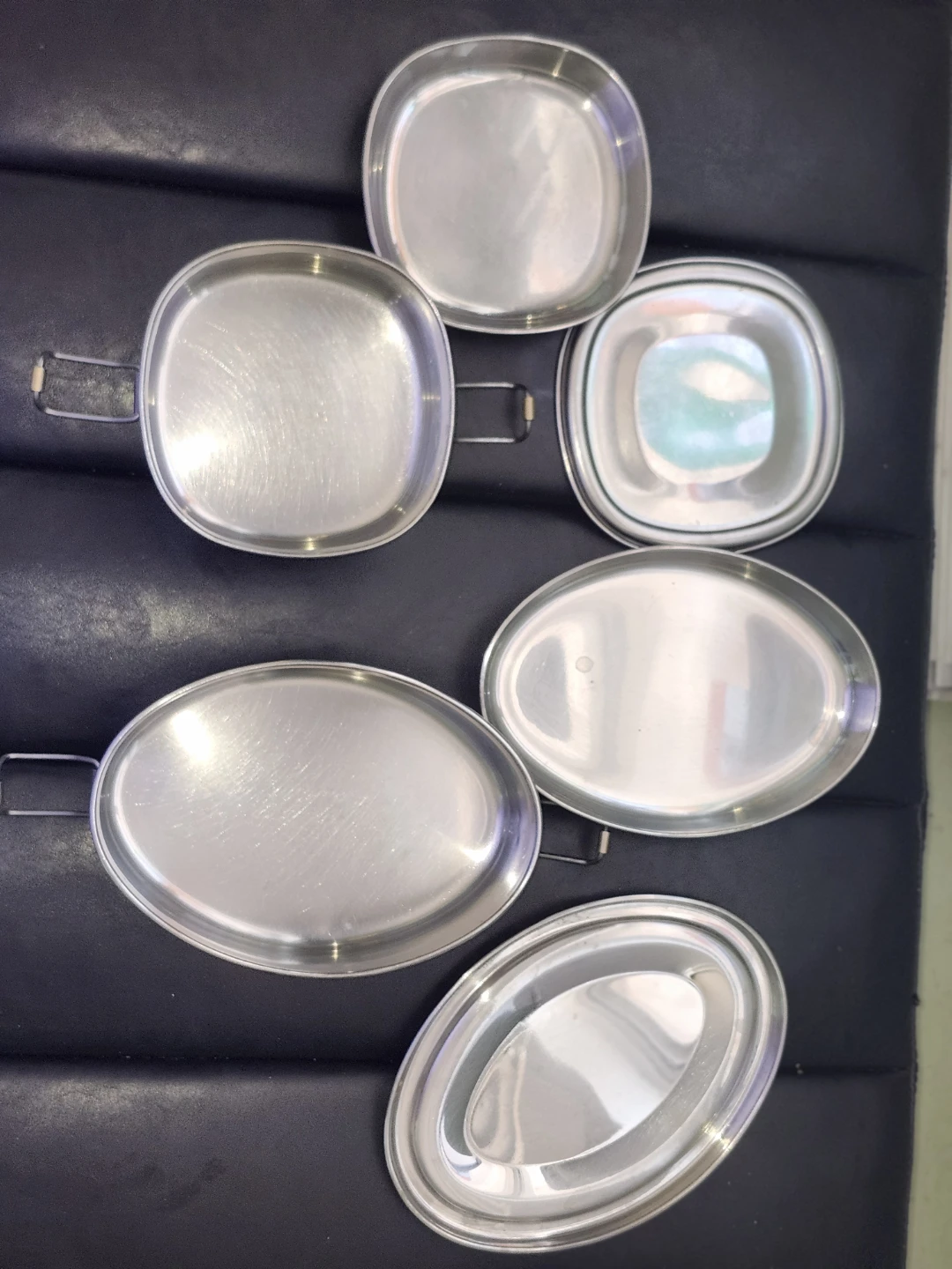 Stainless Steel Serving Trays (Set of 6) - photo 2