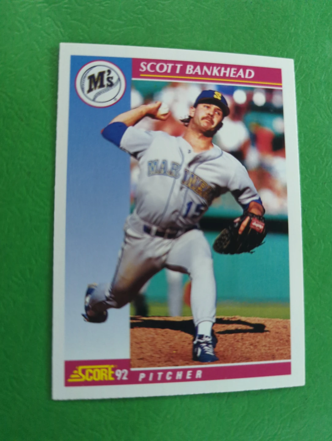 1992 Score Scott Bankhead Baseball Card ⚽