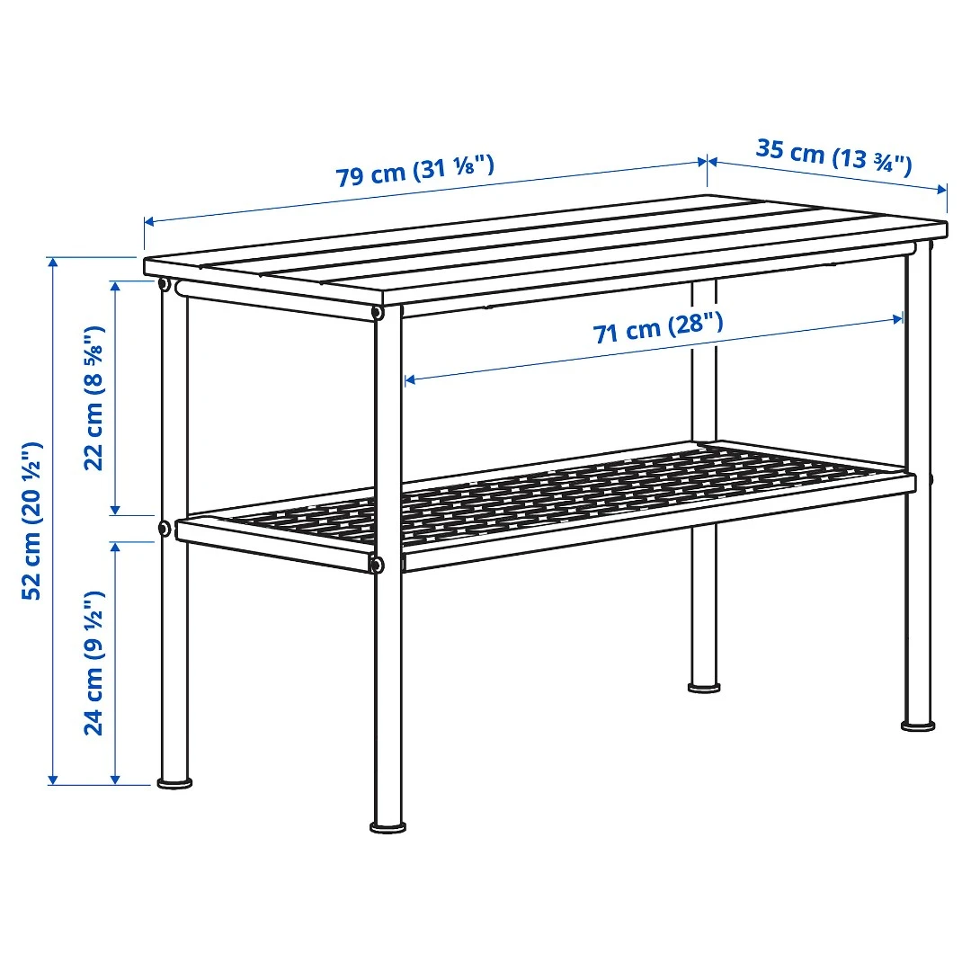 Shoe Rack Bench - photo 3