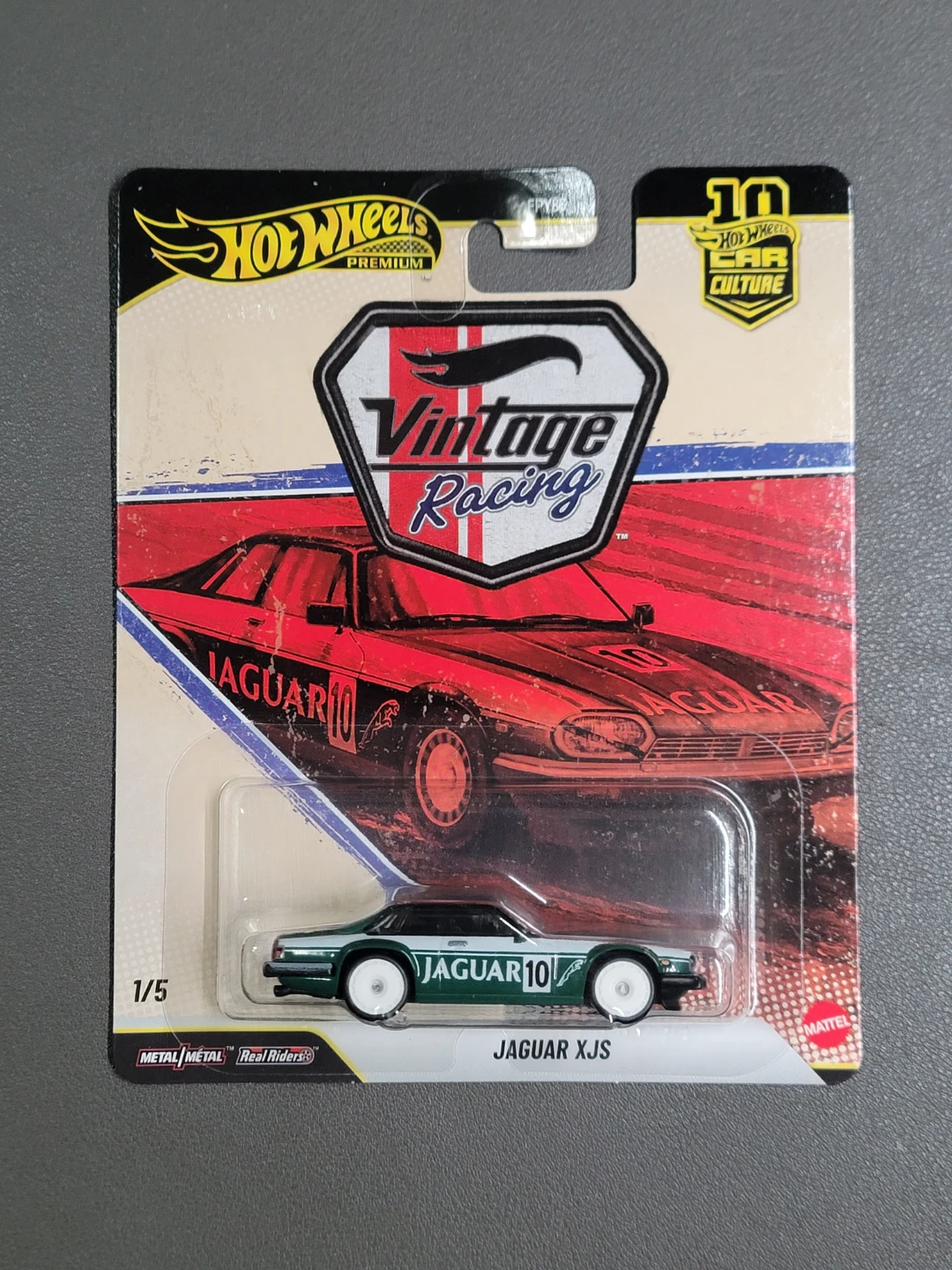 Hot Wheels Premium Car Culture Jaguar XJS Diecast Car