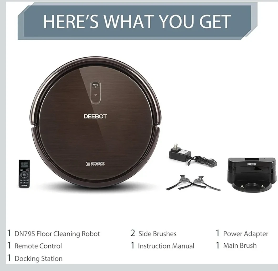 ECOVACS DEEBOT N79S Robot Vacuum Cleaner - photo 2
