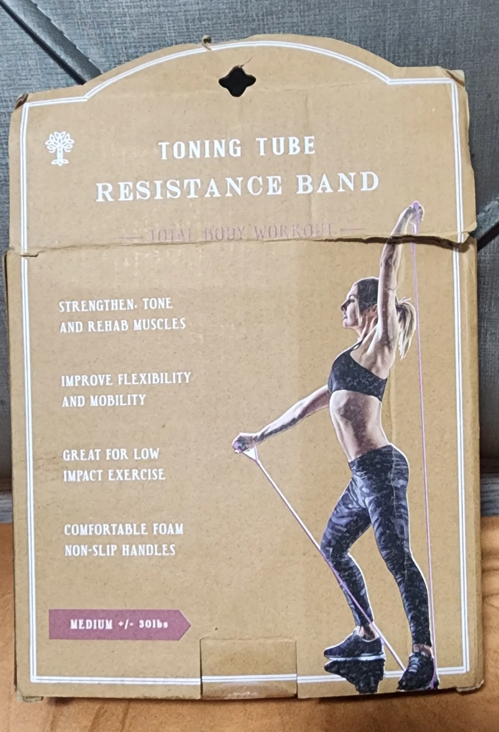 Toning Tube Resistance Band - Medium - photo 3