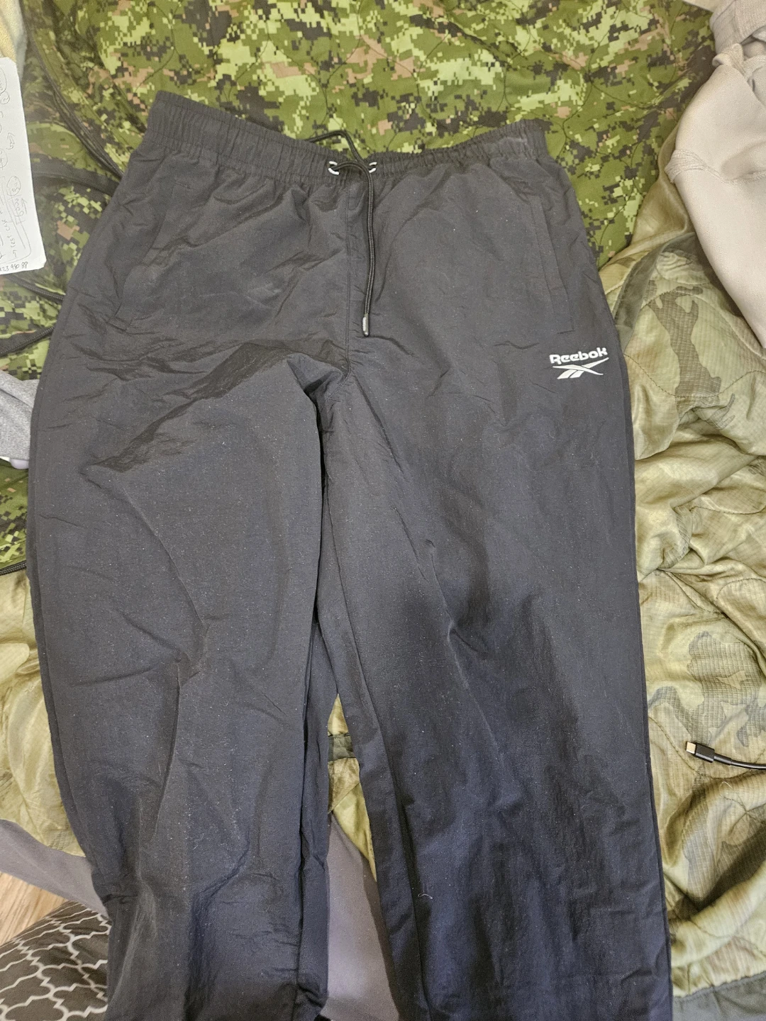 Reebok Black Track Pants