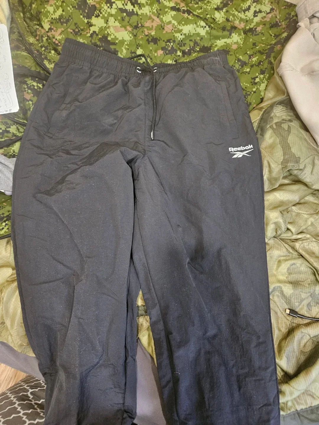 Reebok Black Track Pants