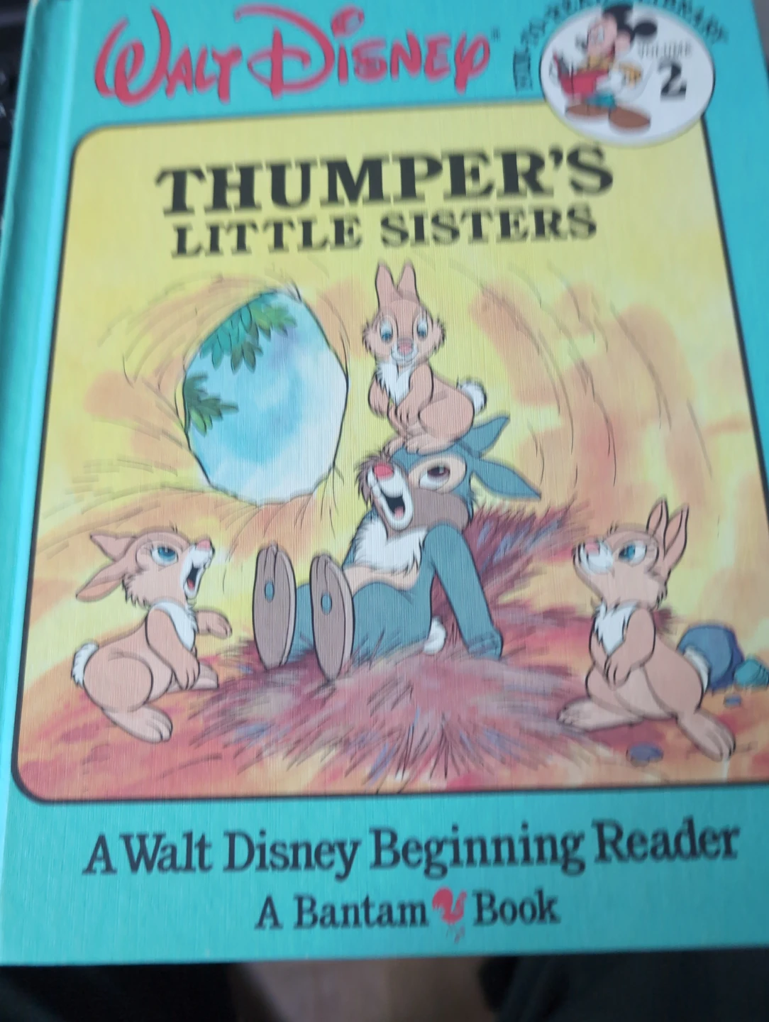 Walt Disney Thumper's Little Sisters Beginning Reader Book