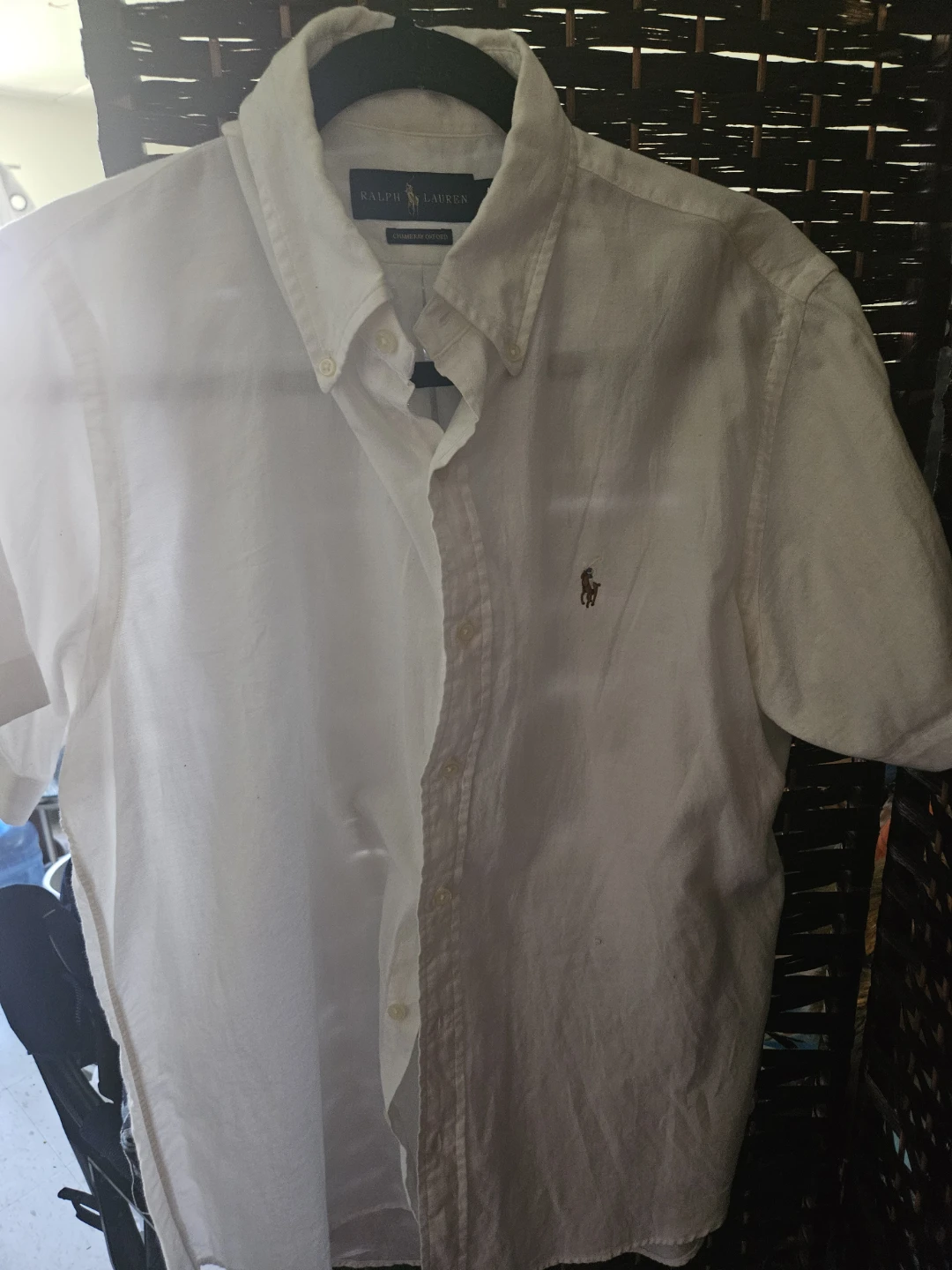 Ralph Lauren Chambray Oxford Shirt - photo 2