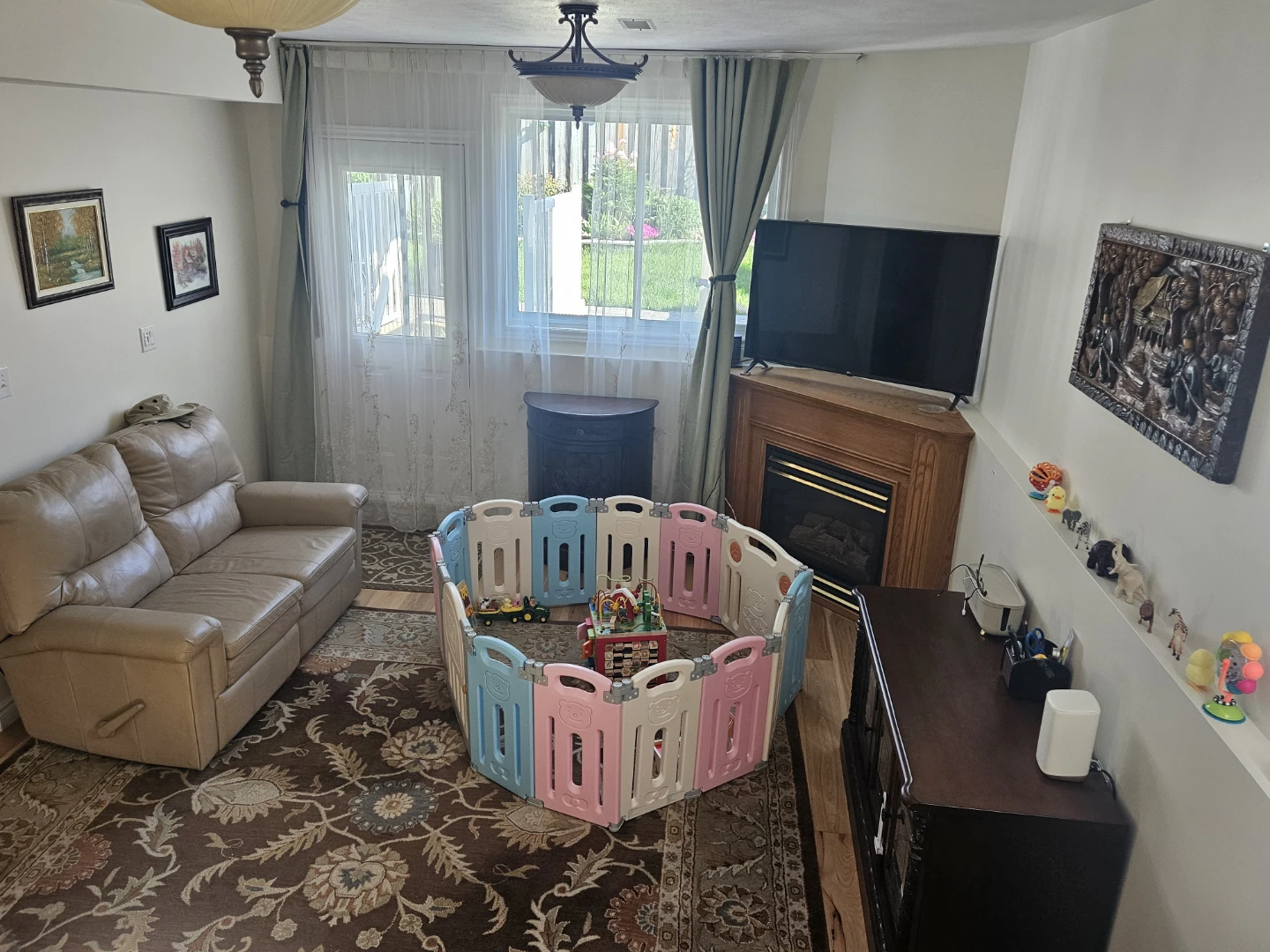 LIVING basics Folding Bear Baby Playpen - photo 4
