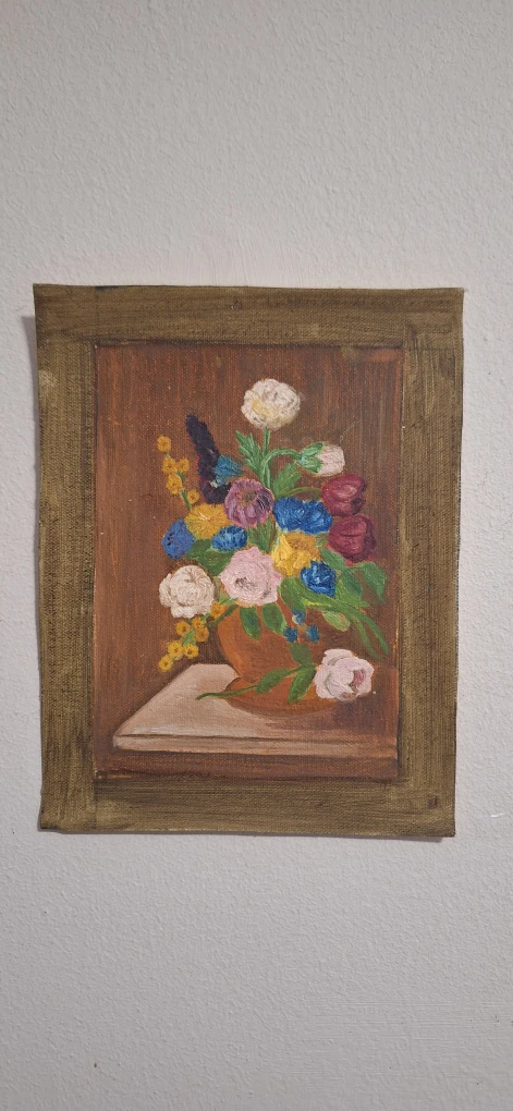 Oil Painting of Flowers