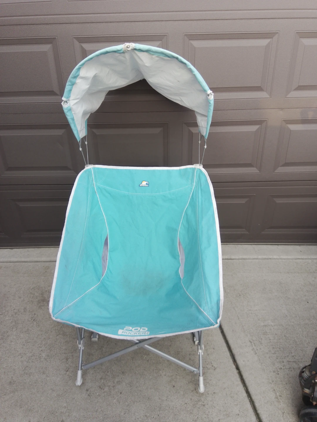 Oztent Pod Rocker Camping Chair with UPF 50+ Sunshade