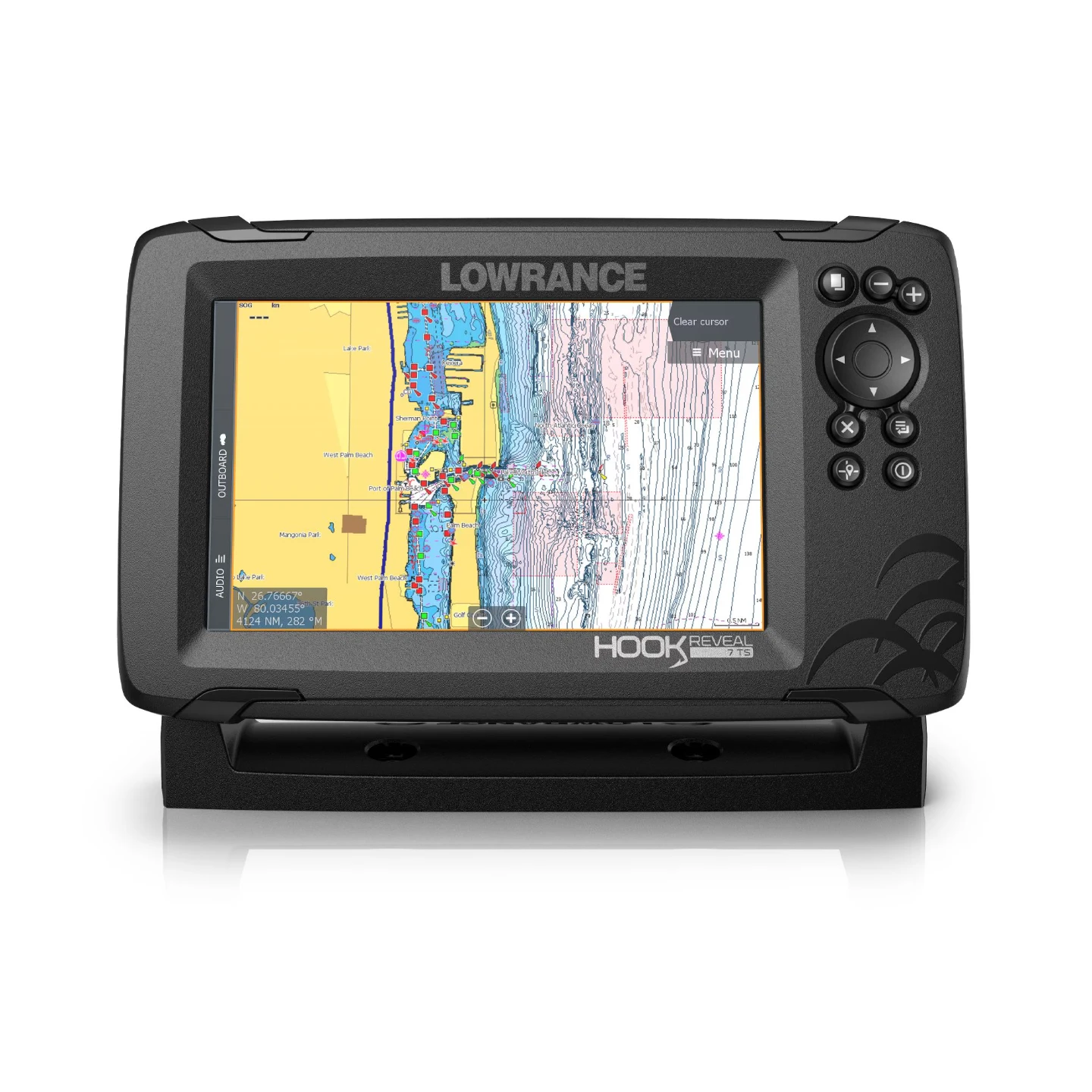 NEW Lowrance Hook Reveal 7 Tripleshot w C-Map Fish Finder - photo 4