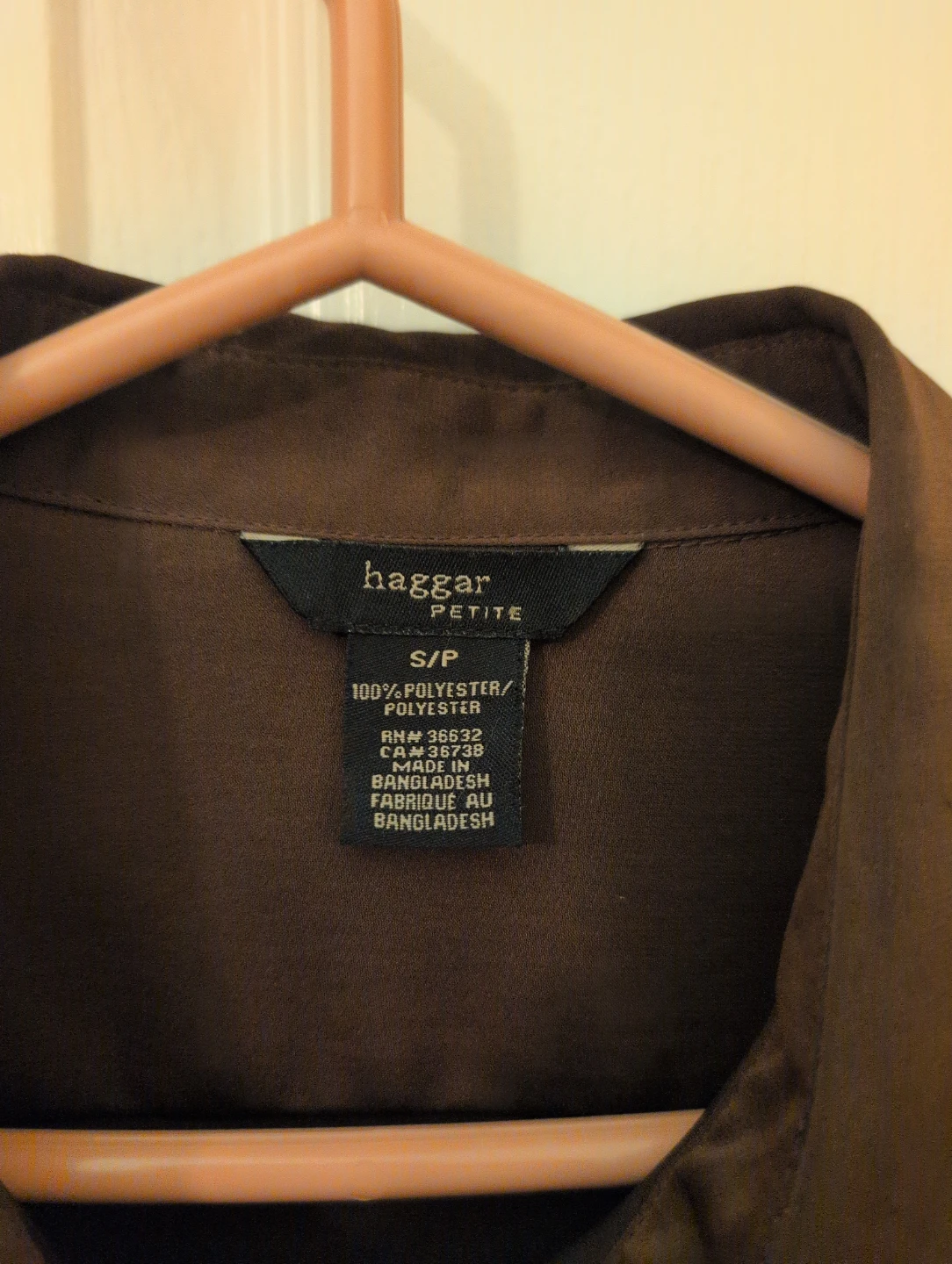 Haggar Petite Button-Up Shirt - photo 2
