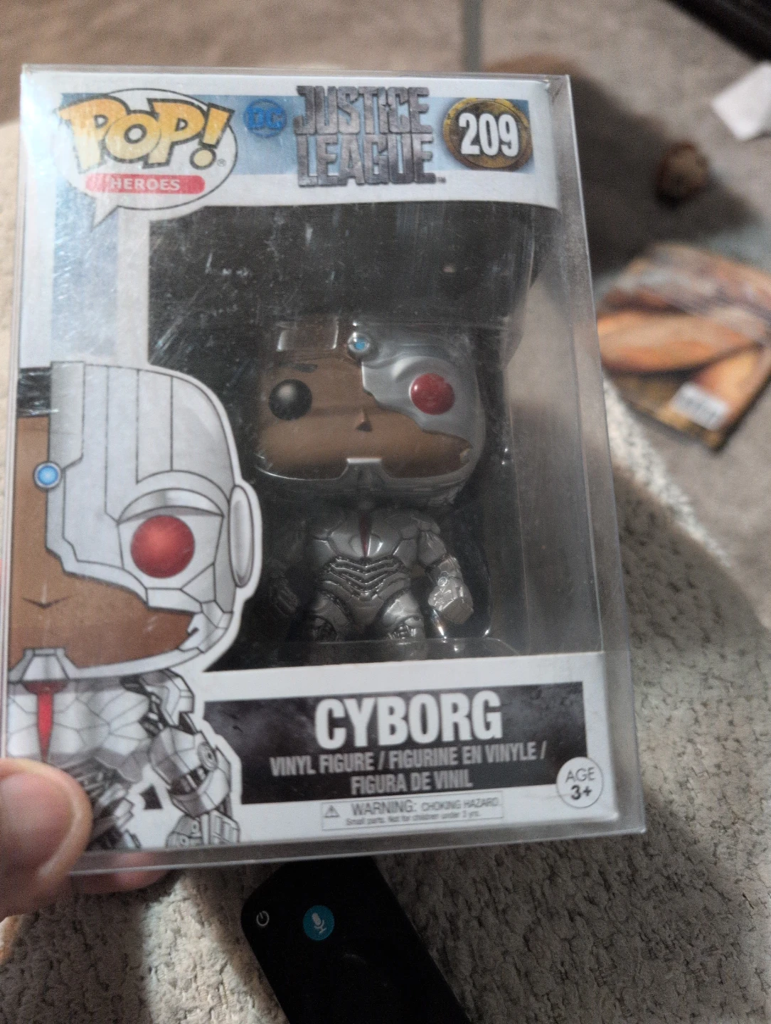 Funko Pop! Justice League Cyborg Vinyl Figure #209