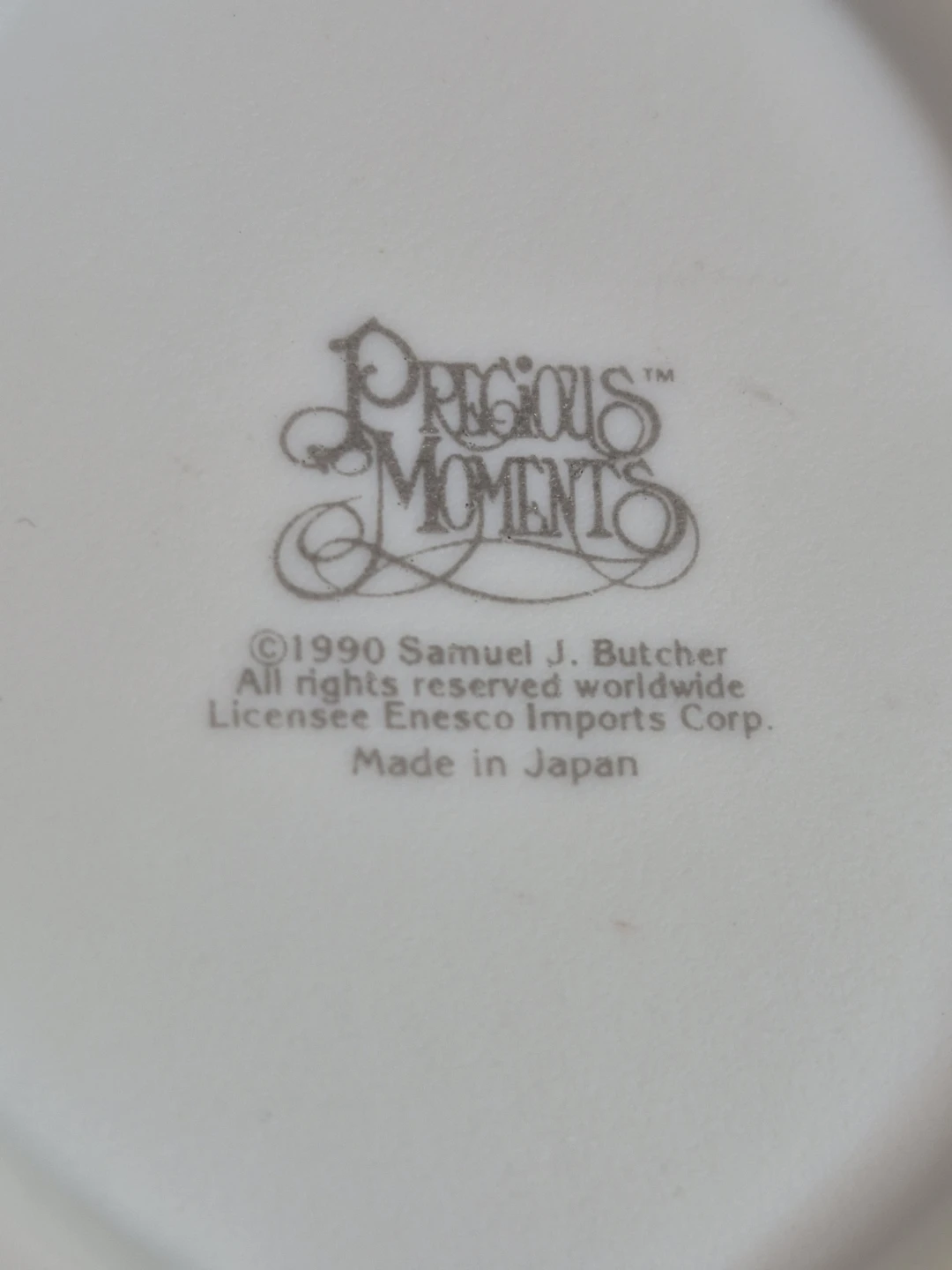 Vintage Porcelain Precious Moments “Jesus Loves Me” Cross - photo 5