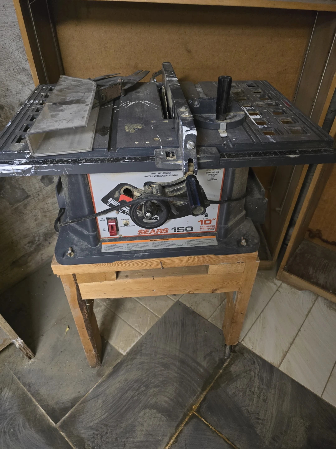 Sears 150 10" Table Saw