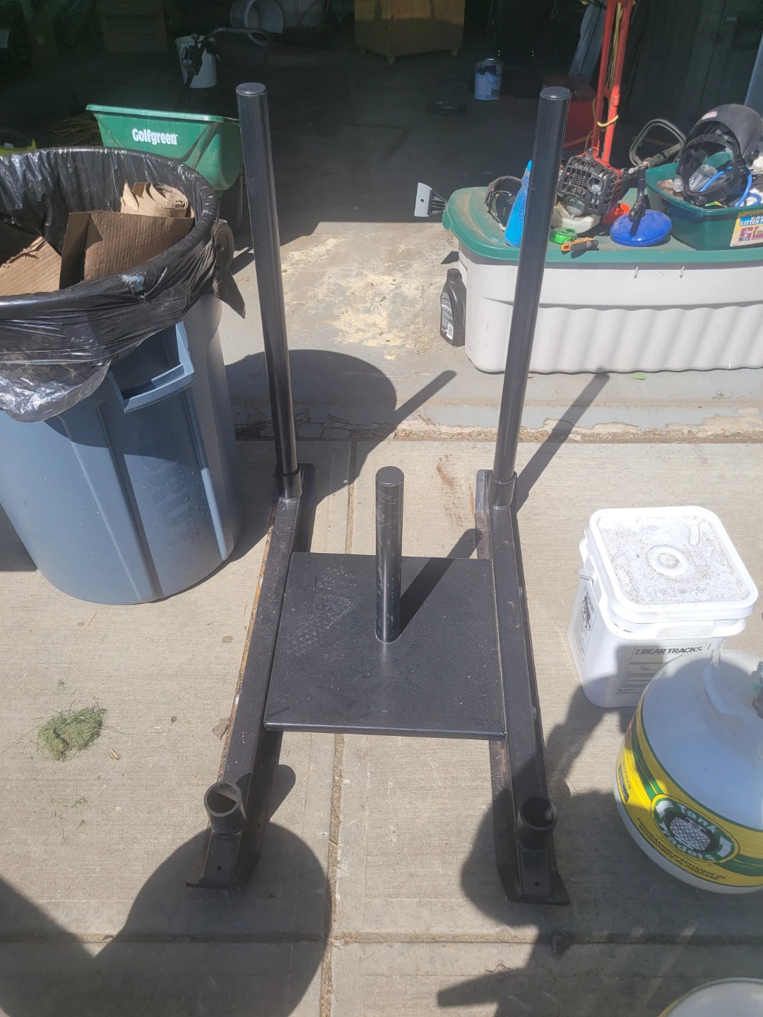Black Training Sled