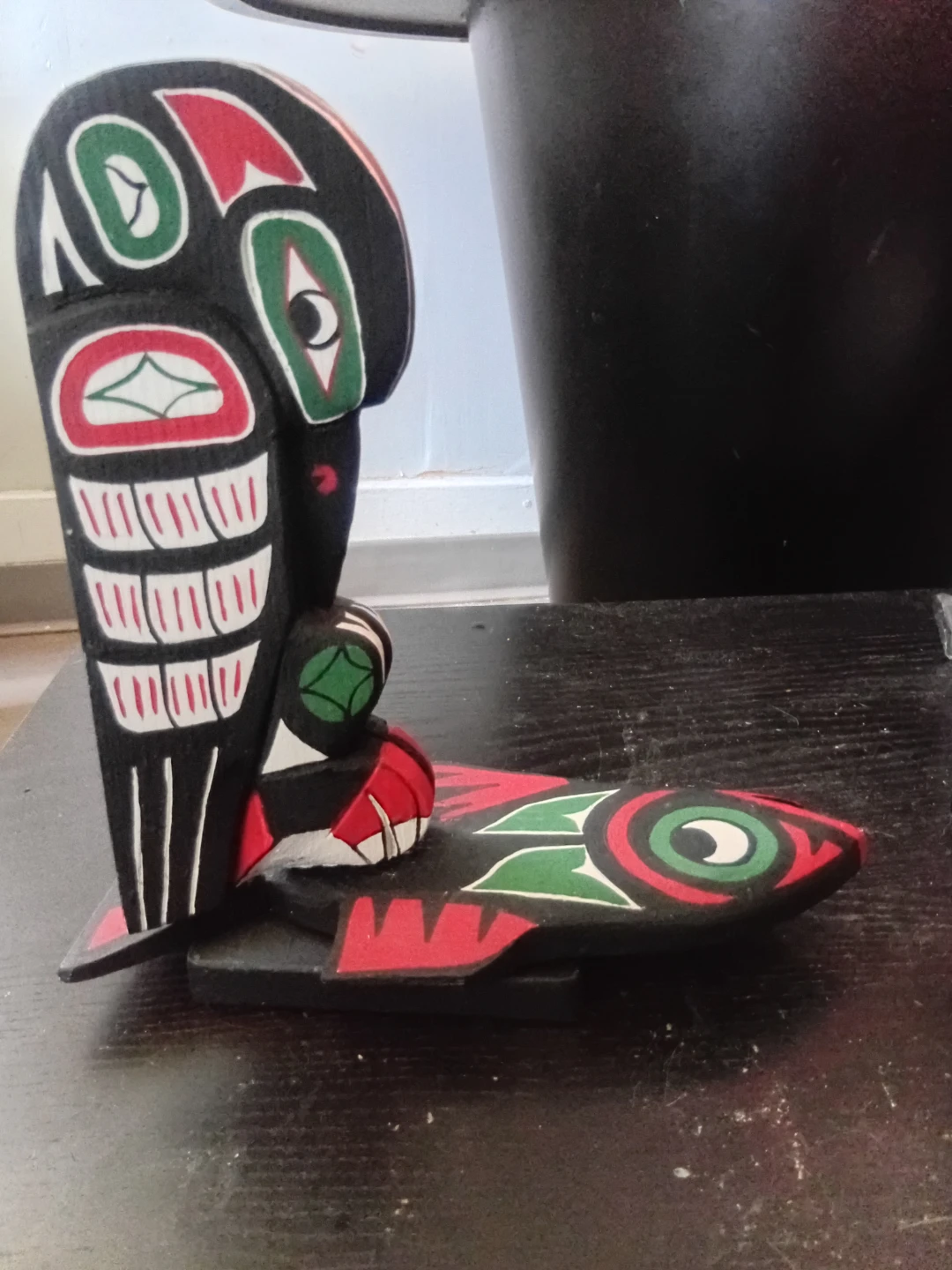Carved Wooden Figurine - Bird and Fish - photo 5
