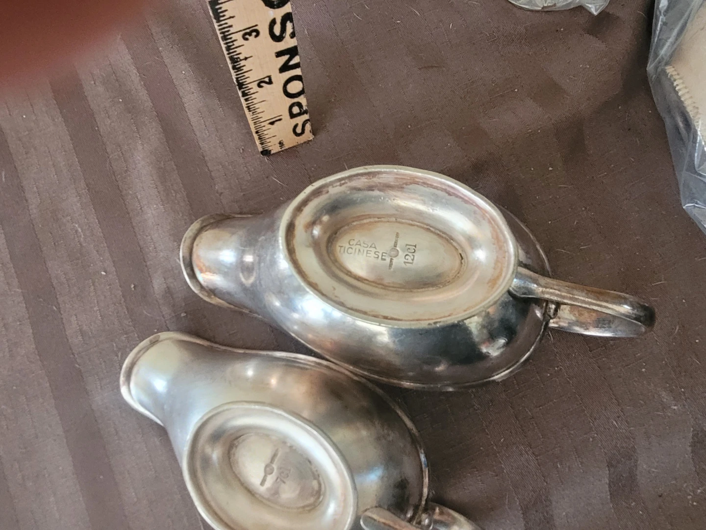 Casa Ticinése Silver-Plated Gravy Boats - 7cl and 12cl - photo 4
