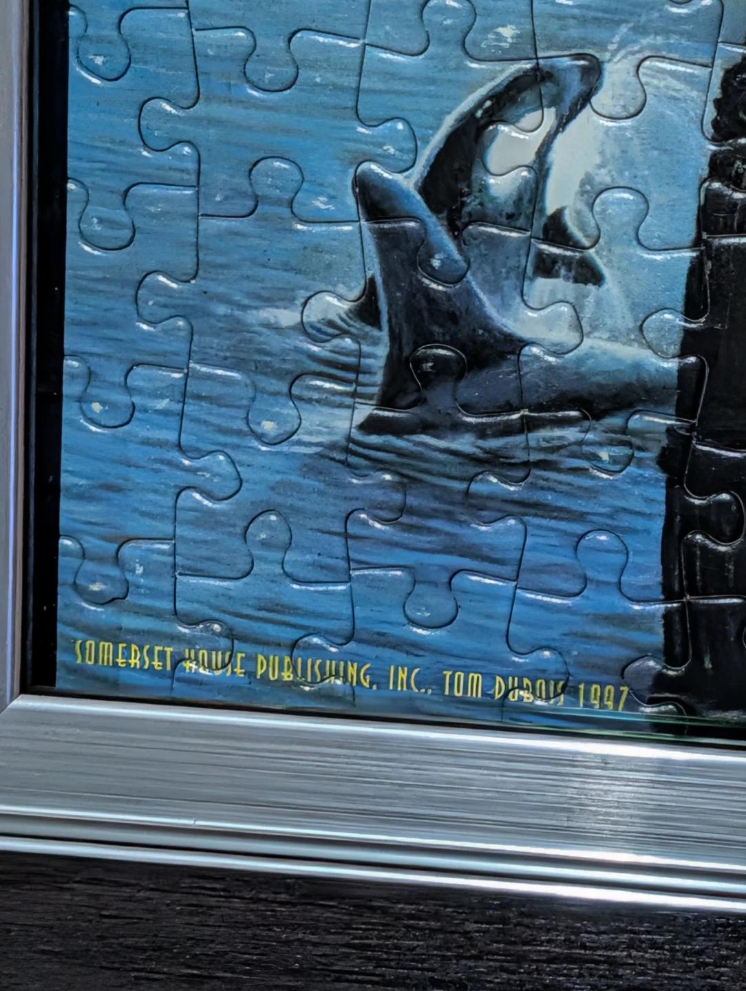 Glass Framed Noah's Ark Jigsaw Puzzle - photo 3