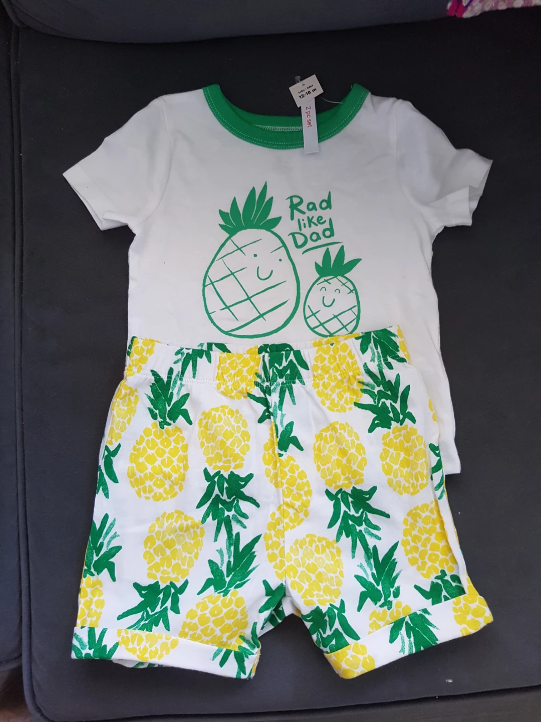 Brand new Kids T-shirt and Shorts Set (12-18 months) - photo 2
