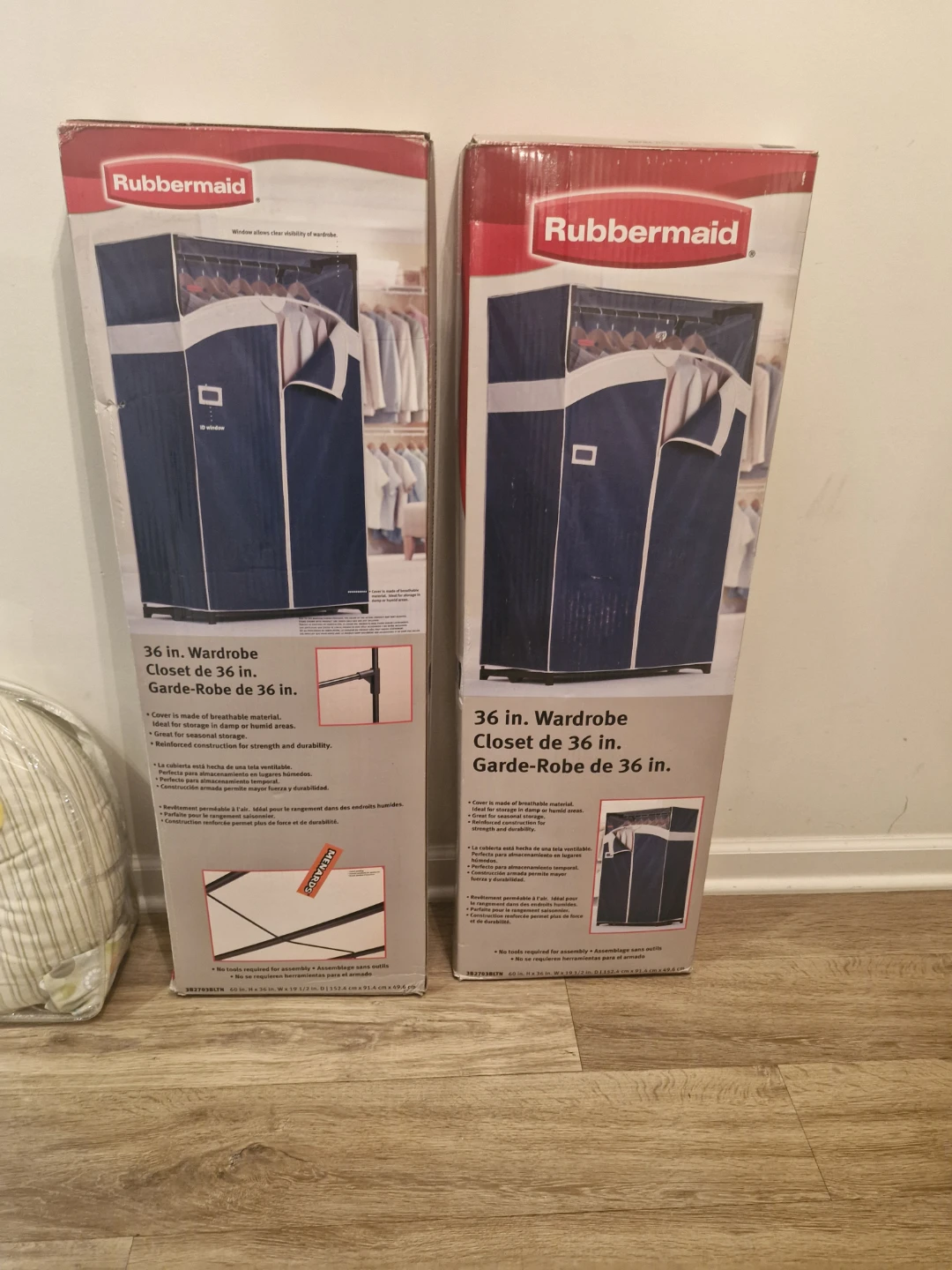 Rubbermaid 36 inch Wardrobe Closet